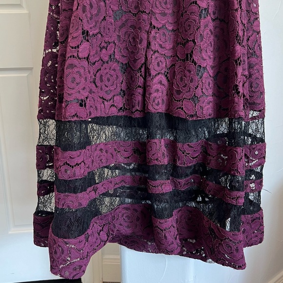 Alice and Olivia Purple Dress Size 4 - Picture 3 of 10